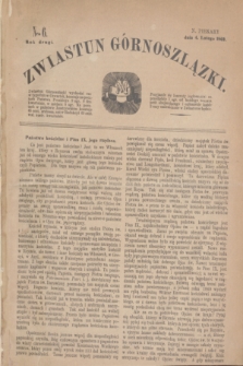 Zwiastun Górnoszlązki. R.2, nr 6 (4 lutego 1869)