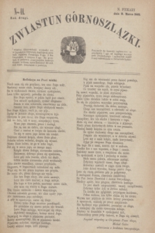 Zwiastun Górnoszlązki. R.2, nr 11 (11 marca 1869)