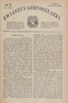 Zwiastun Górnoszlązki. R.2, nr 24 (10 czerwca 1869)