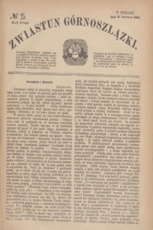 Zwiastun Górnoszlązki. R.2, nr 25 (17 czerwca 1869)