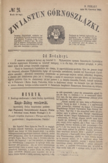 Zwiastun Górnoszlązki. R.2, nr 26 (24 czerwca 1869)