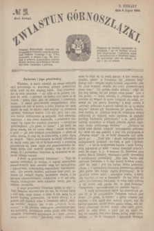 Zwiastun Górnoszlązki. R.2, nr 28 (8 lipca 1869)