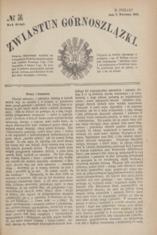 Zwiastun Górnoszlązki. R.2, № 36 (2 września 1869)