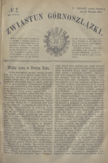 Zwiastun Górnoszlązki. R.3, № 2 (13 stycznia 1870) + dod.