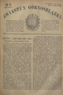 Zwiastun Górnoszlązki. R.3, № 23 (9 czerwca 1870) + dod.