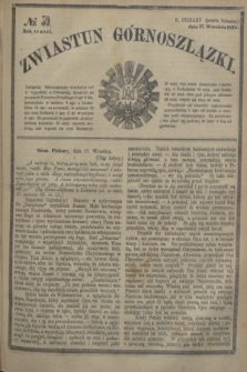 Zwiastun Górnoszlązki. R.3, № 39 (27 września 1870) + dod.