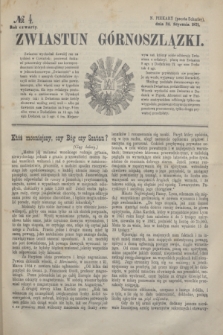 Zwiastun Górnoszlązki. R.4, № 4 (24 stycznia 1871) + dod.