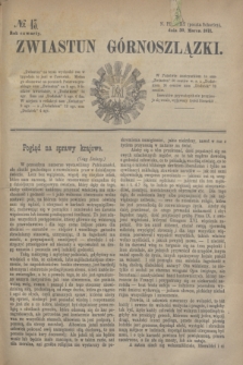 Zwiastun Górnoszlązki. R.4, № 13 (30 marca 1871) + dod.