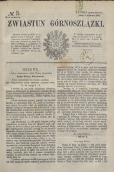 Zwiastun Górnoszlązki. R.4, № 23 (8 czerwca 1871) + dod.