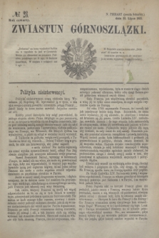 Zwiastun Górnoszlązki. R.4, № 28 (13 lipca 1871)