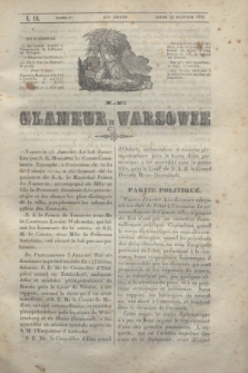 Le Glaneur de Varsovie. T.1, N. 10 (13 janvier 1842)