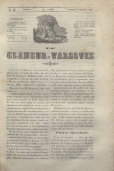 Le Glaneur de Varsovie. T.1, N. 12 (15 janvier 1842)