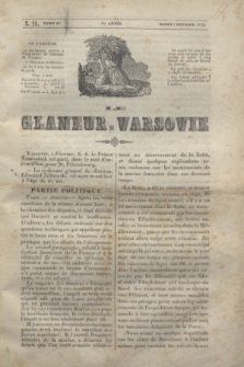 Le Glaneur de Varsovie. T.1, N. 26 (1 fevrier 1842)