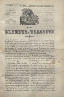 Le Glaneur de Varsovie. T.1, N. 27 (2/3 fevrier 1842)