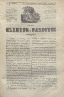 Le Glaneur de Varsovie. T.1, N. 42 (20/21 fevrier 1842)