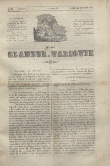 Le Glaneur de Varsovie. T.1, N. 47 (26 fevrier 1842)