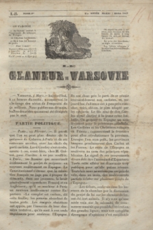 Le Glaneur de Varsovie. T.1, N. 49 (1 mars 1842)