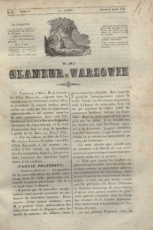 Le Glaneur de Varsovie. T.1, N. 51 (3 mars 1842)