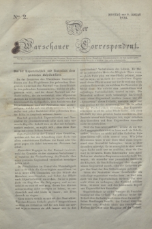 Der Warschauer Correspondent. 1834, Nro 2 (6 Januar)