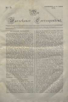 Der Warschauer Correspondent. 1834, Nro 6 (23 Januar)