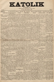 Katolik : czasopismo poświęcone interesom Polaków katolików w Ameryce. R. 5, 1900, nr 15