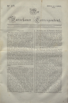 Der Warschauer Correspondent. 1834, Nro 17 (3 März)