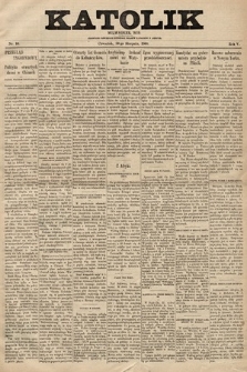 Katolik : czasopismo poświęcone interesom Polaków katolików w Ameryce. R. 5, 1900, nr 16