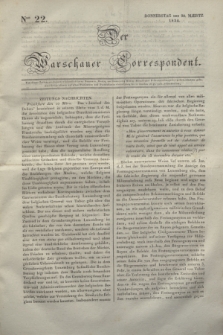 Der Warschauer Correspondent. 1834, Nro 22 (20 März)