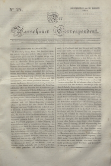 Der Warschauer Correspondent. 1834, Nro 24 (27 März) + dod.