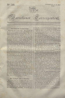 Der Warschauer Correspondent. 1834, Nro 50 (10 Juli)