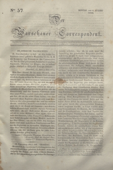 Der Warschauer Correspondent. 1834, Nro 57 (4 August)