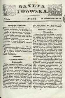Gazeta Lwowska. 1843, nr 121