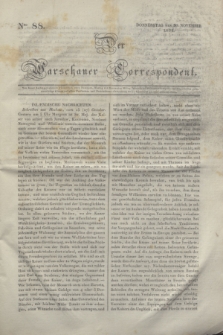 Der Warschauer Correspondent. 1834, Nro 88 (20 November)