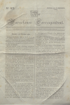 Der Warschauer Correspondent. 1834, Nro 97 (29 December)