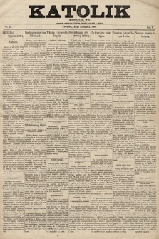 Katolik : czasopismo poświęcone interesom Polaków katolików w Ameryce. R. 5, 1900, nr 27