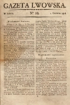 Gazeta Lwowska. 1816, nr 88