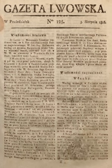 Gazeta Lwowska. 1816, nr 125