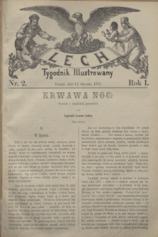 Lech : tygodnik ilustrowany. R.1, nr 2 (12 stycznia 1878)