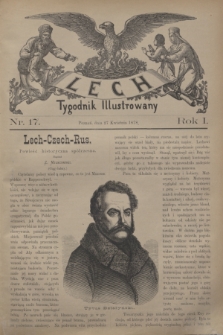 Lech : tygodnik ilustrowany. R.1, nr 17 (27 kwietnia 1878)