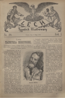 Lech : tygodnik ilustrowany. R.1, nr 20 (18 maja 1878)