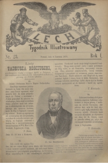 Lech : tygodnik ilustrowany. R.1, nr 23 (8 czerwca 1878)