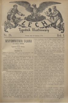 Lech : tygodnik ilustrowany. R.1, nr 26 (29 czerwca 1878)