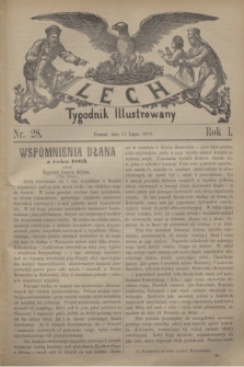 Lech : tygodnik ilustrowany. R.1, nr 28 (13 lipca 1878)