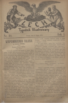 Lech : tygodnik ilustrowany. R.1, nr 30 (27 lipca 1878)