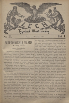 Lech : tygodnik ilustrowany. R.1, nr 33 (17 sierpnia 1878)