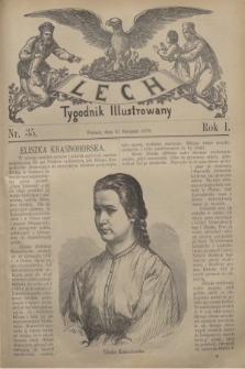 Lech : tygodnik ilustrowany. R.1, nr 35 (31 sierpnia 1878)