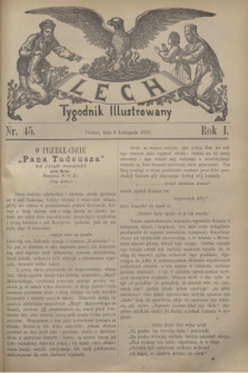 Lech : tygodnik ilustrowany. R.1, nr 45 (9 listopada 1878)