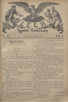 Lech : tygodnik ilustrowany. R.1, nr 47 (23 listopada 1878)