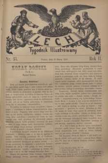 Lech : tygodnik ilustrowany. R.2, nr 13 (29 marca 1879)