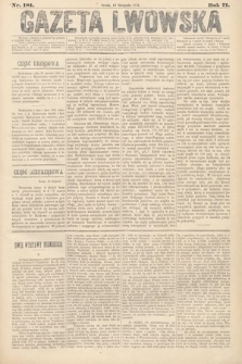 Gazeta Lwowska. 1881, nr 181